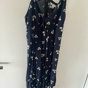Floral Navy Dress